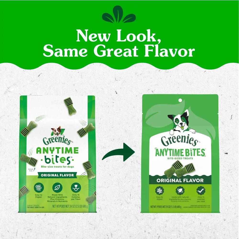 Anytime Bites Dog Treats, Original Flavor, Dog Training Treats, 24 oz. Bag