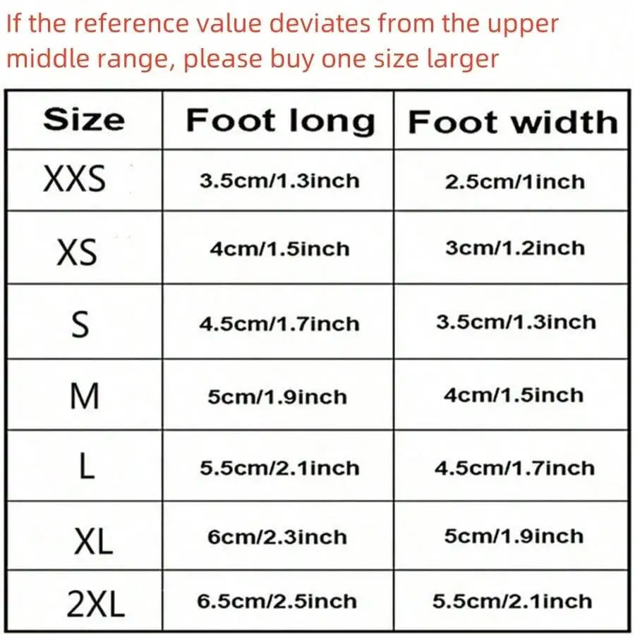 4pcs/Set Waterproof Anti-Slip Pet Dog Shoes, Chihuahua Rain Boots For Small Dogs & Puppies