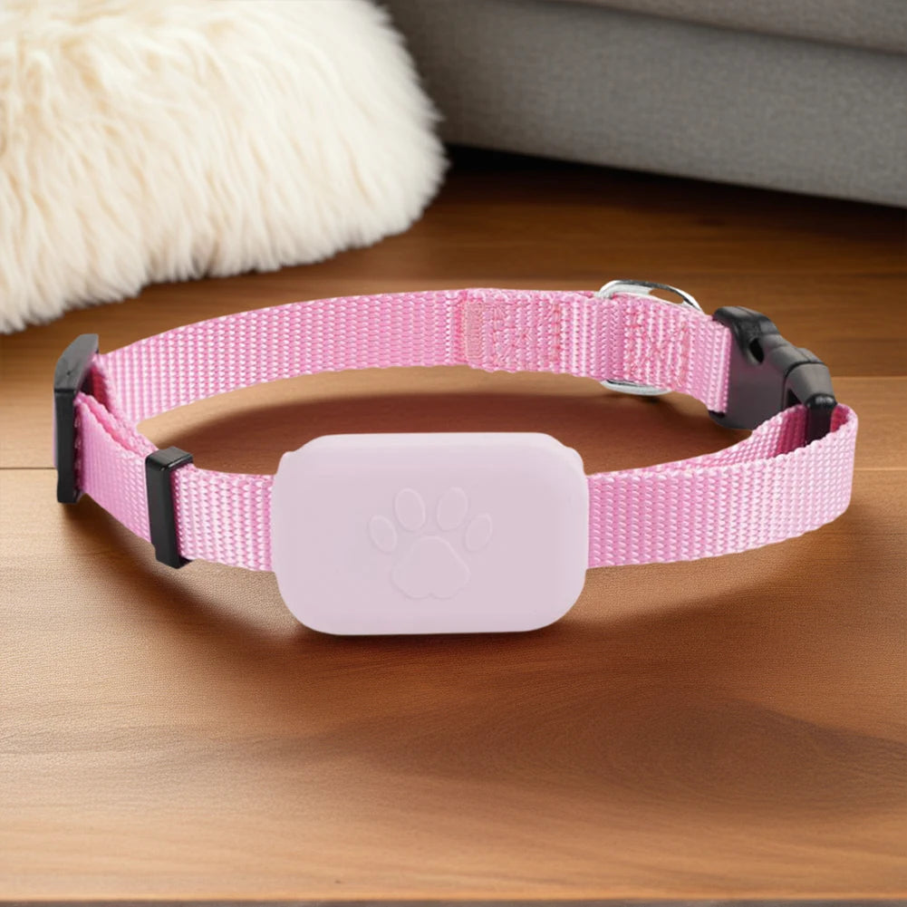 Pet GPS Tracker with Adjustable Collar Smart Pet Locator Cat Tracker for Cats and Dogs