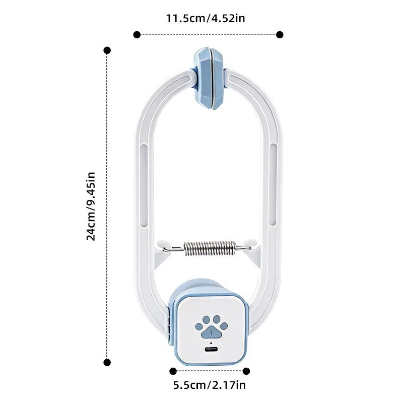 Self-Playing Cat Toy， Automatic Retractable Door Hanging Teaser for Indoor Cats， Boredom Buster Exercise Toy