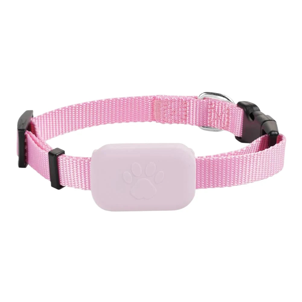 Pet GPS Tracker with Adjustable Collar Smart Pet Locator Cat Tracker for Cats and Dogs