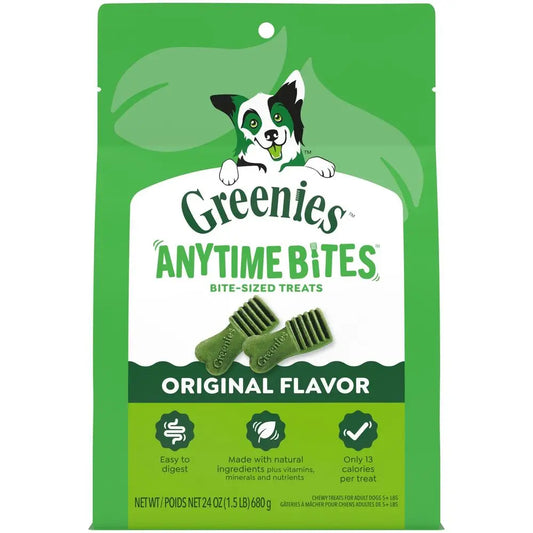 Anytime Bites Dog Treats, Original Flavor, Dog Training Treats, 24 oz. Bag